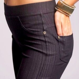 NEW MIX Black Stretchy Denim Cropped Capri Jeggings Jeans Summer MIRACLE PANTS